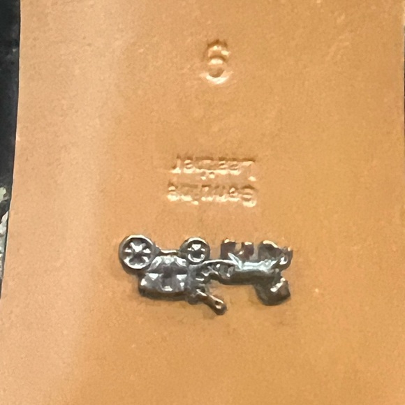 COACH suede floral Mary Jane shoes - Picture 11 of 15